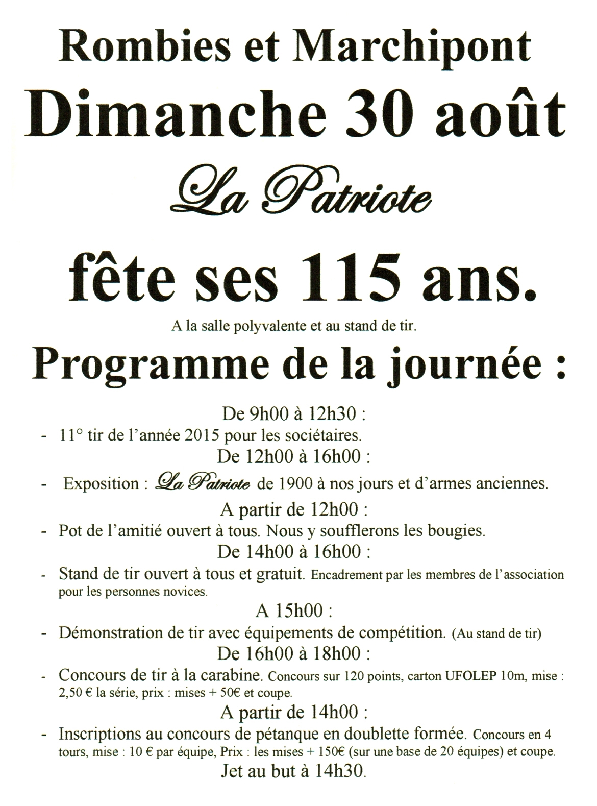30 08 2015 Patriote