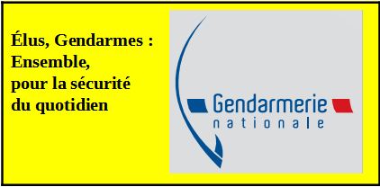 Infographie Elus Gendarmes 2021