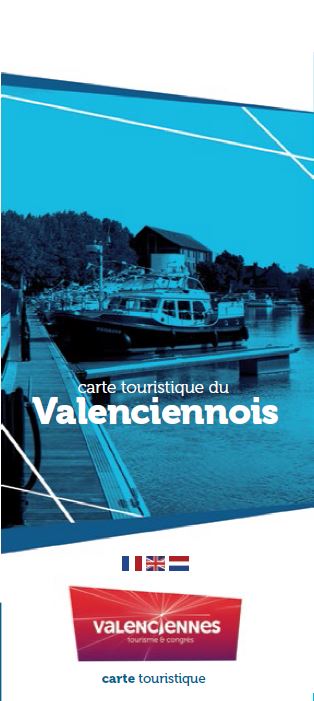 Carte touristique 2015 Valenciennes