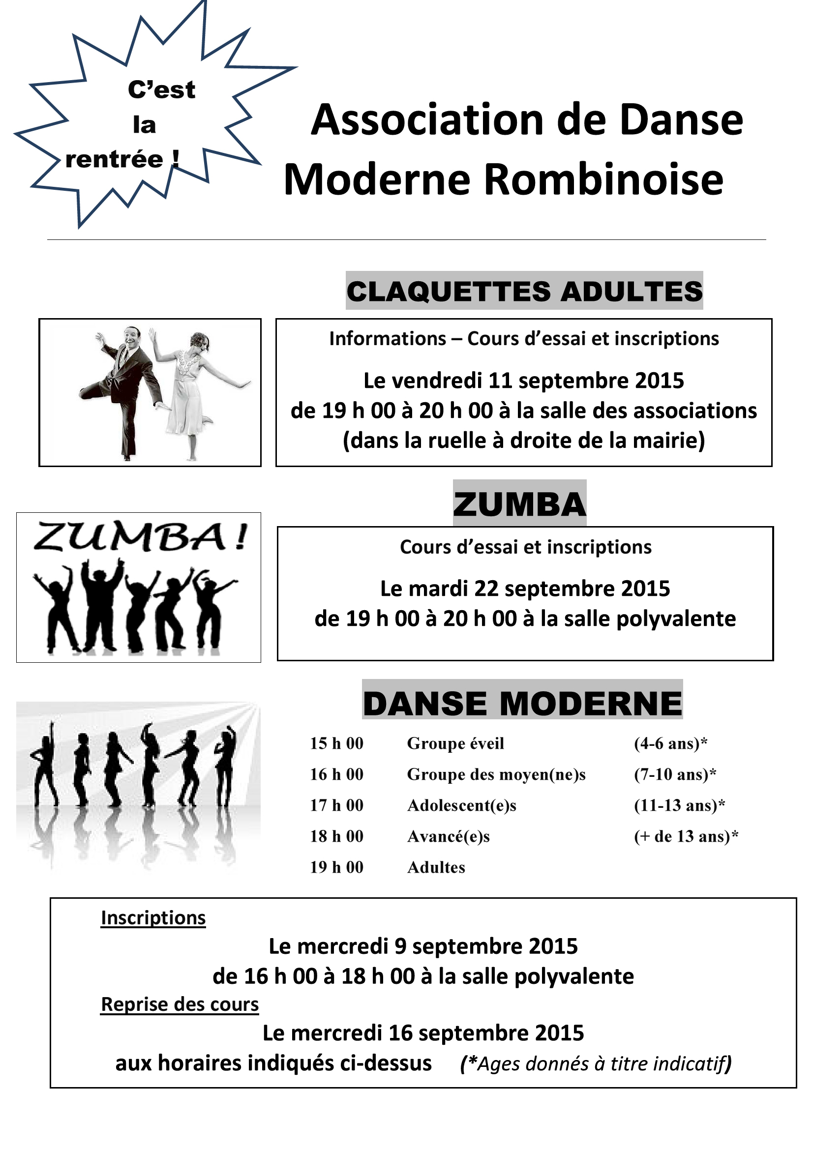 DANSE Affiche rentree 2015
